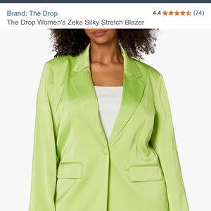 Women's Zeke Silky Stretch Blazer - Green